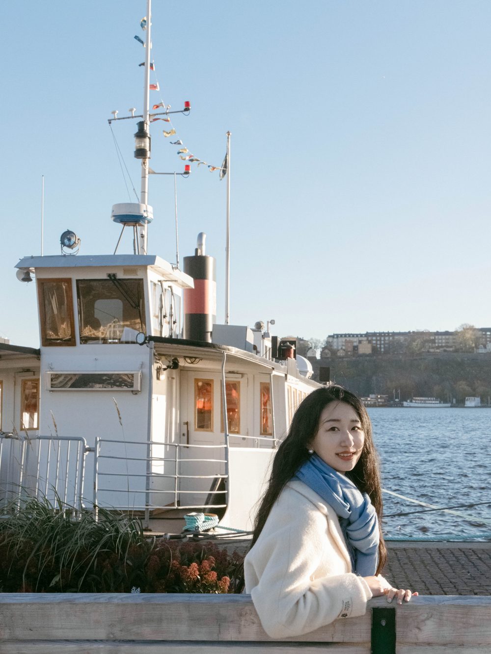 Morning light at the harbour